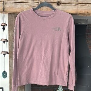 The North Face mauve Long Sleeve Shirt